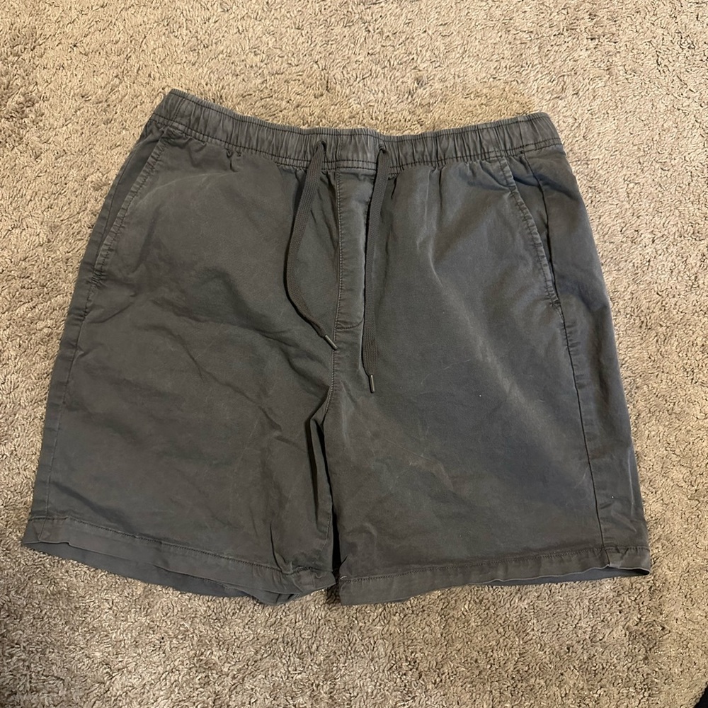 Men’s Gap Shorts. Grey color, size medium, 9 inch length.